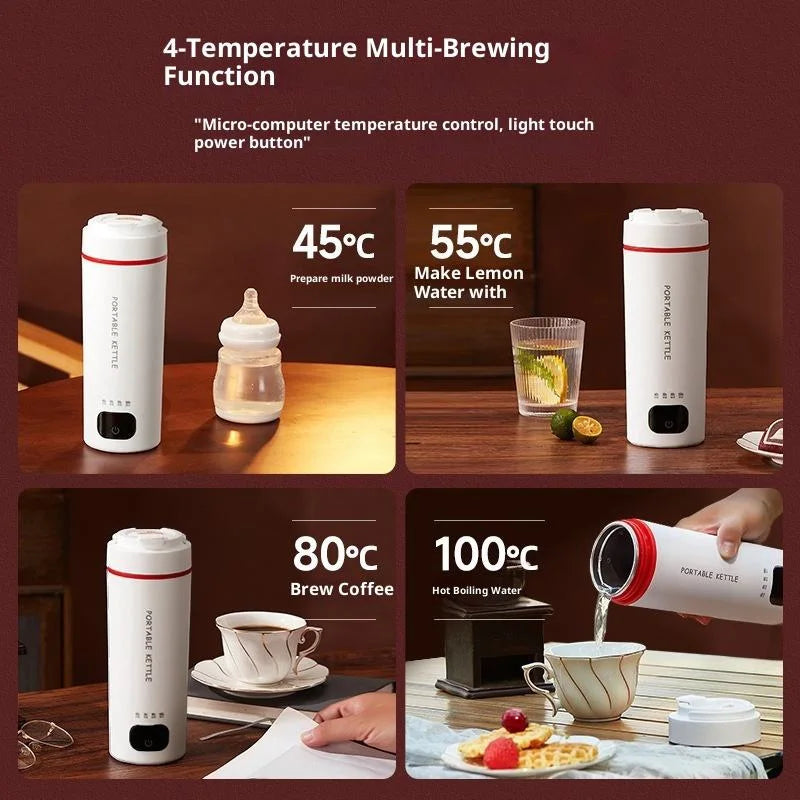 VOOLLA™ Quick Boil Travel Kettle