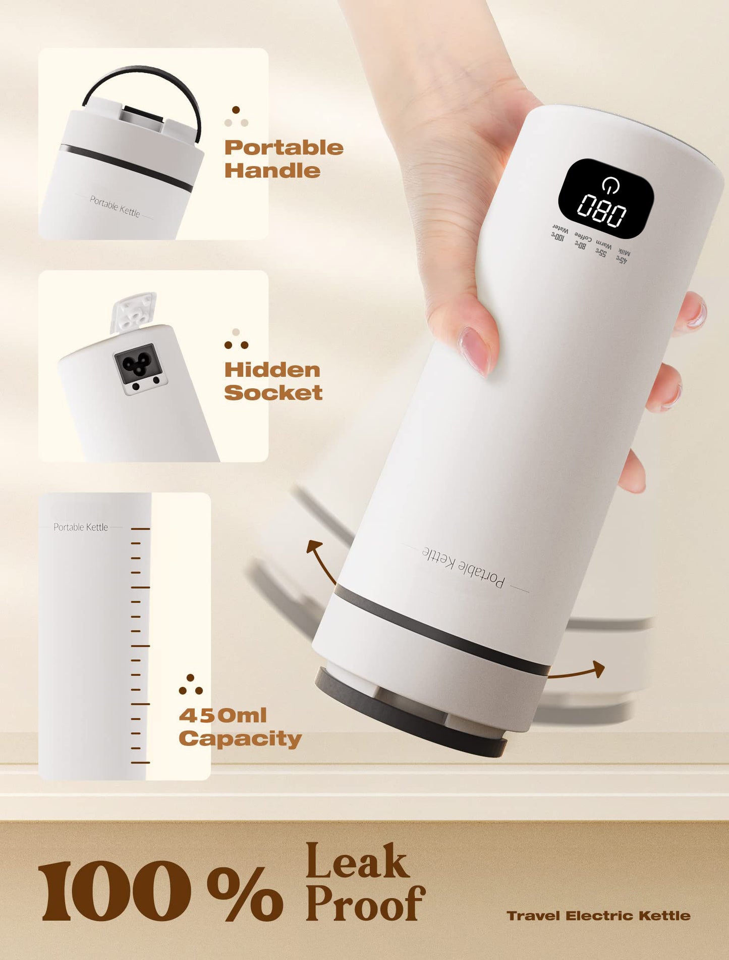 VOOLLA™ MultiBrew Travel Kettle
